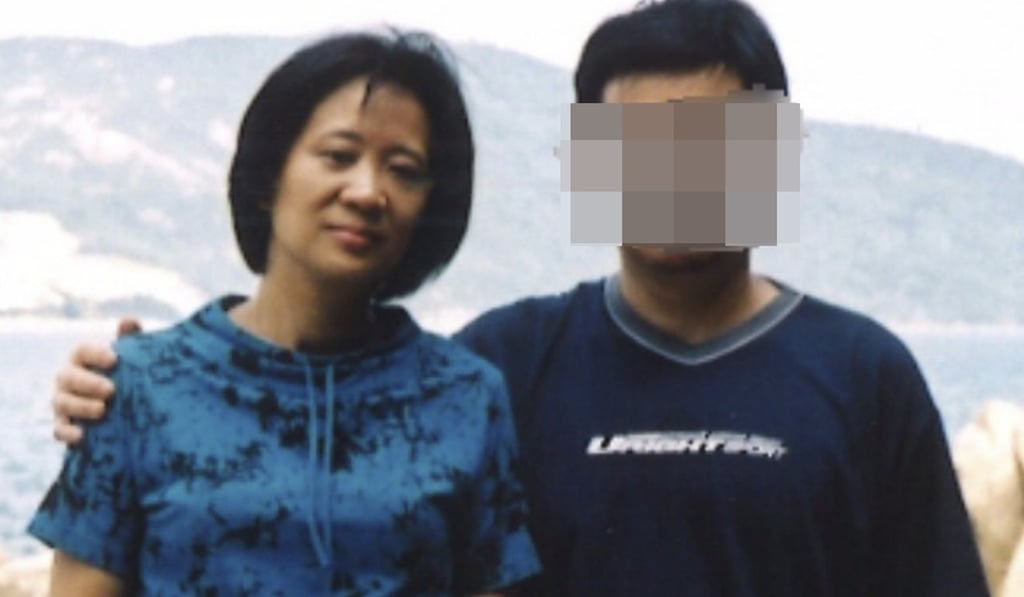 Yeung Kam-hoi (right) with his wife Chan Yuen-lam (left), who died from a beauty treatment that went wrong. Photo: Handout