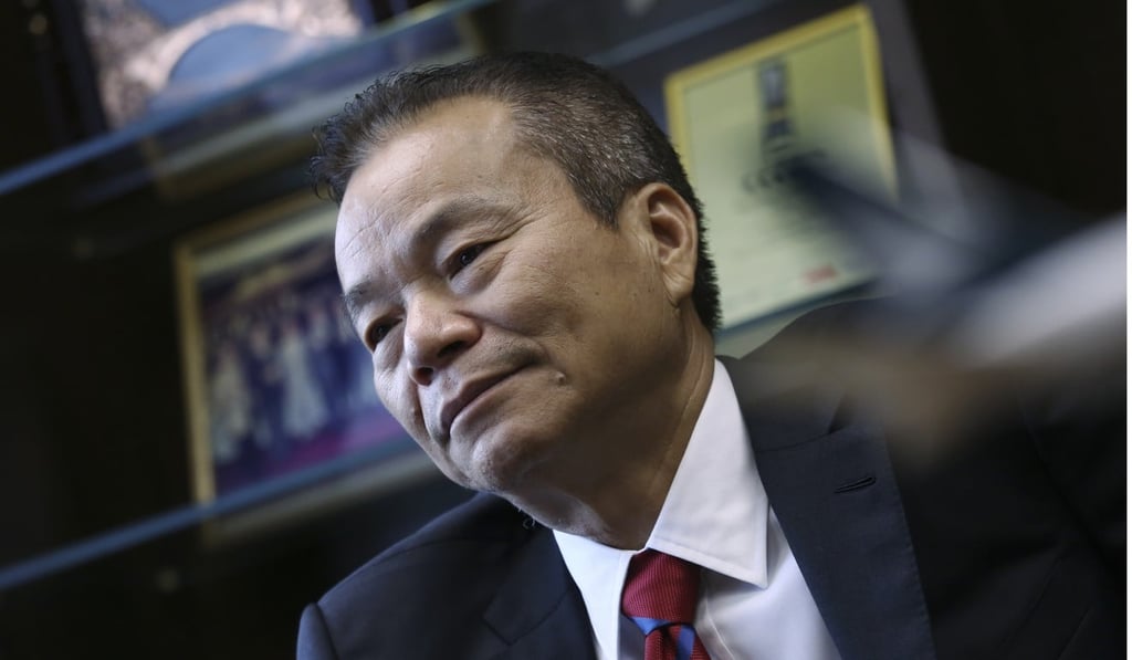 Kingboard Chemical Chairman Paul Cheung Kwok-wing. Photo: Jonathan Wong