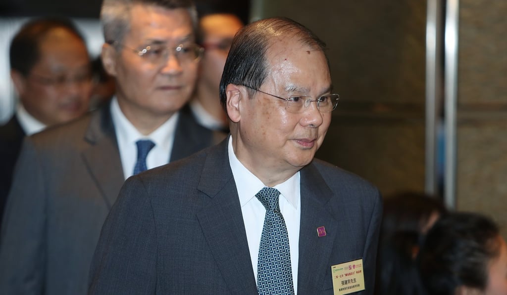 Hong Kong Chief Secretary Matthew Cheung. Photo: Winson Wong