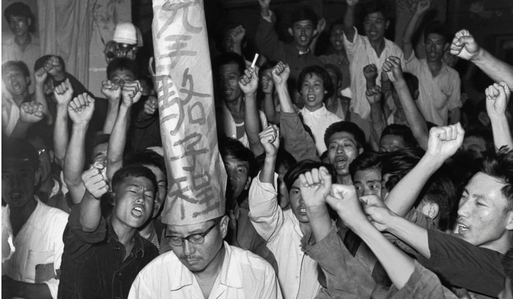 Demonstrators denounce a provincial party official in Harbin during the Cultural Revolution in August 1966. The Cultural Revolution officially lasted from 1966-1976 and was characterised by young people seizing, attacking and denouncing accused counter-revolutionaries, with anywhere from 400,000 to 5 million killed, many more persecuted and considerable damage to China’s historical artefacts, traditional arts and its education system. Photo: USC