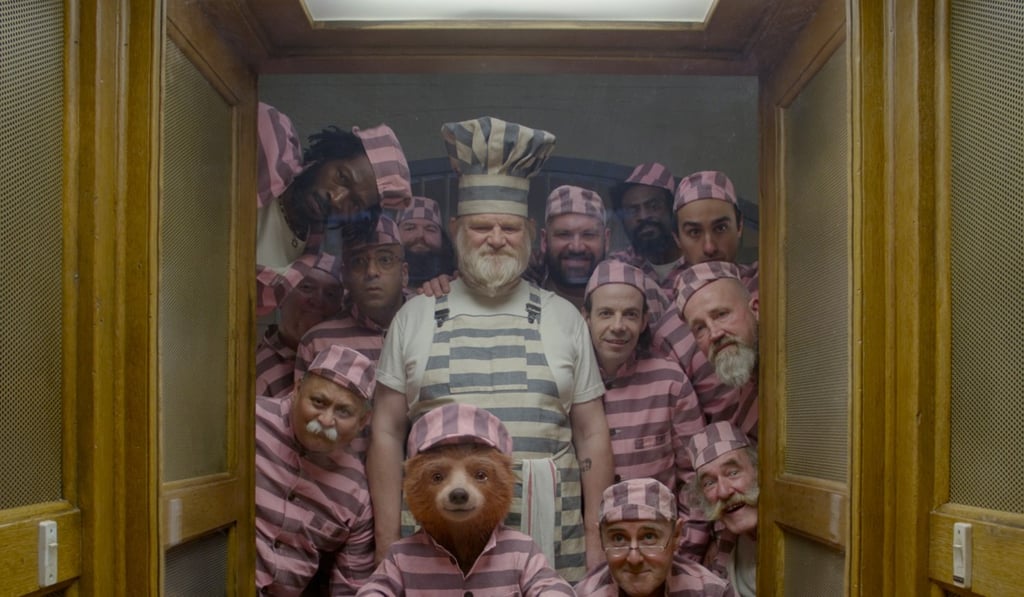 The bear and some of his new friends in a still from Paddington 2. The bear and some of his new friends in a still from Paddington 2.
