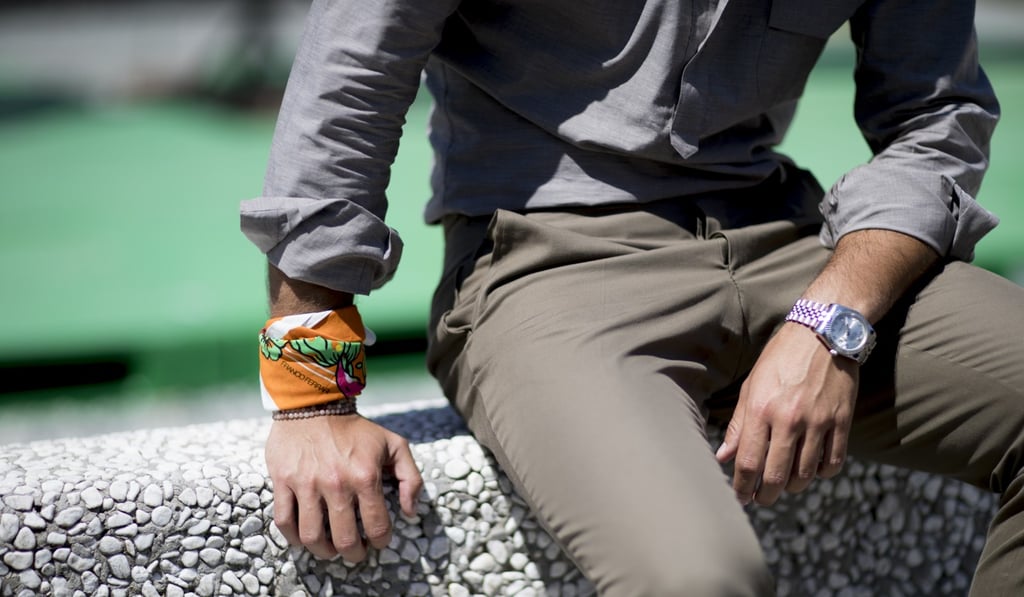 A watch by Pitti Uomo.