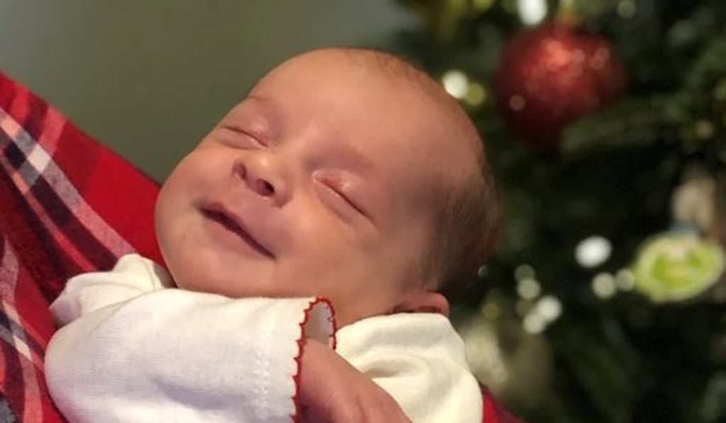 Emma Gibson was conceived in 1992, and was born more than 24 years later. Photo: Tina and Benjamin Gibson