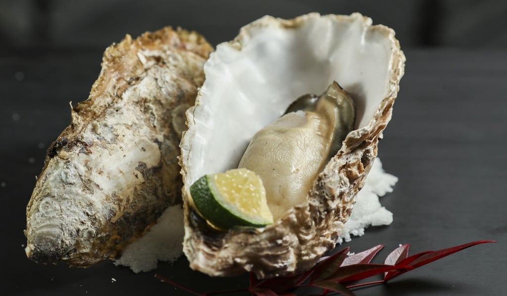 Grilled Hiroshima oyster. Photo: Nora Tam