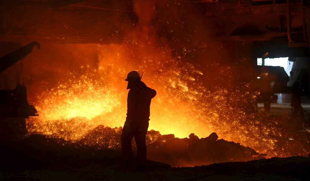 Beijing’s drive to cut overcapacity in industries like steelmaking has led to large-scale job losses. Photo: Reuters