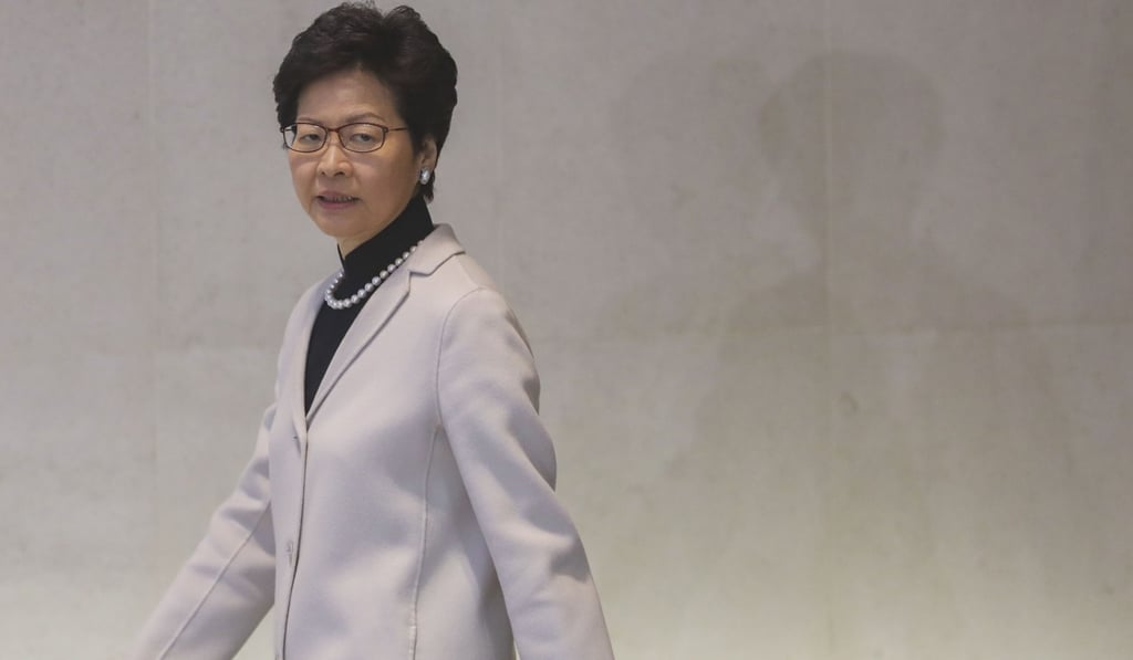 Hong Kong Chief Executive Carrie Lam. Photo: Sam Tsang