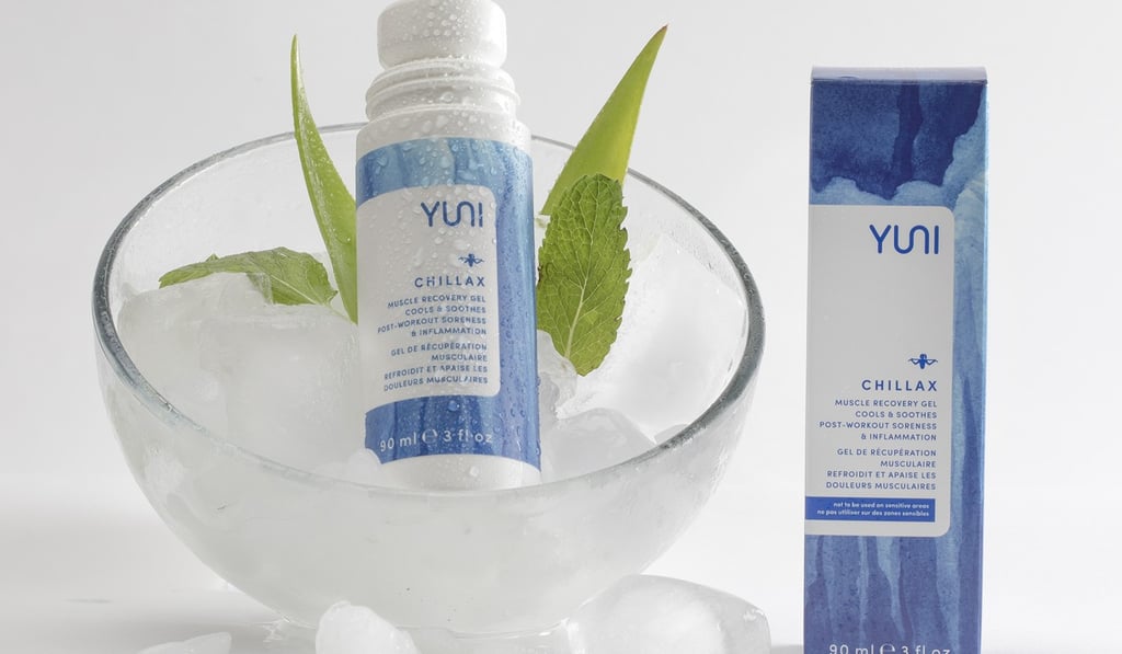 Chillax muscle recovery gel by Yuni.