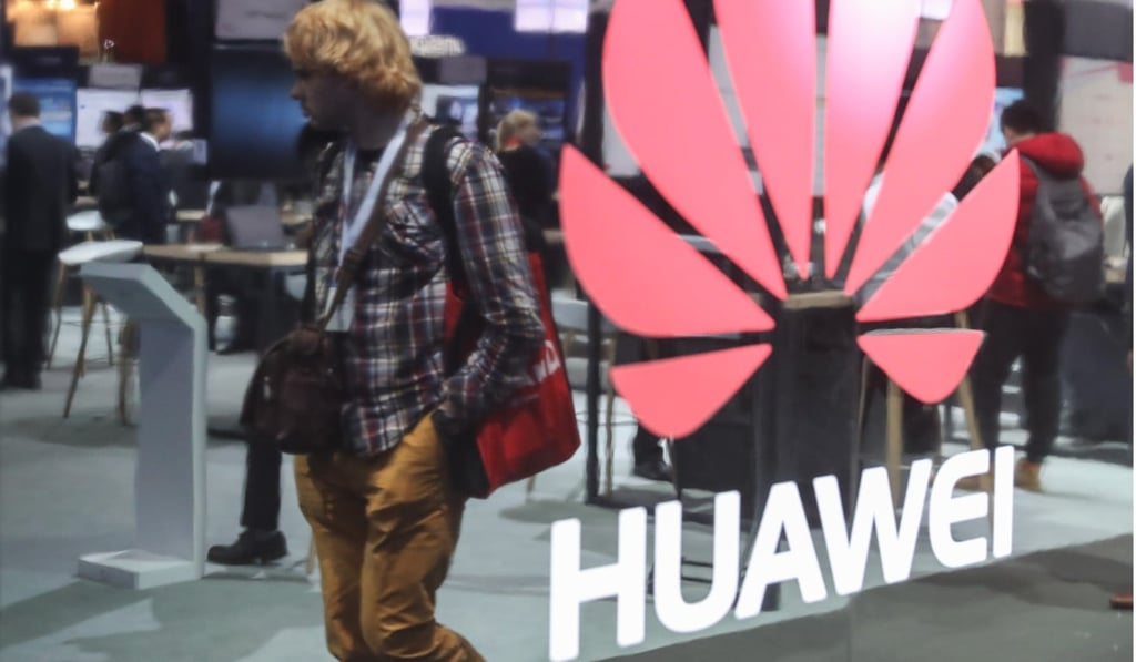 A visitor at the Huawei booth during CeBIT 2017. Photo: Xinhua A visitor at the Huawei booth during CeBIT 2017. Photo: Xinhua