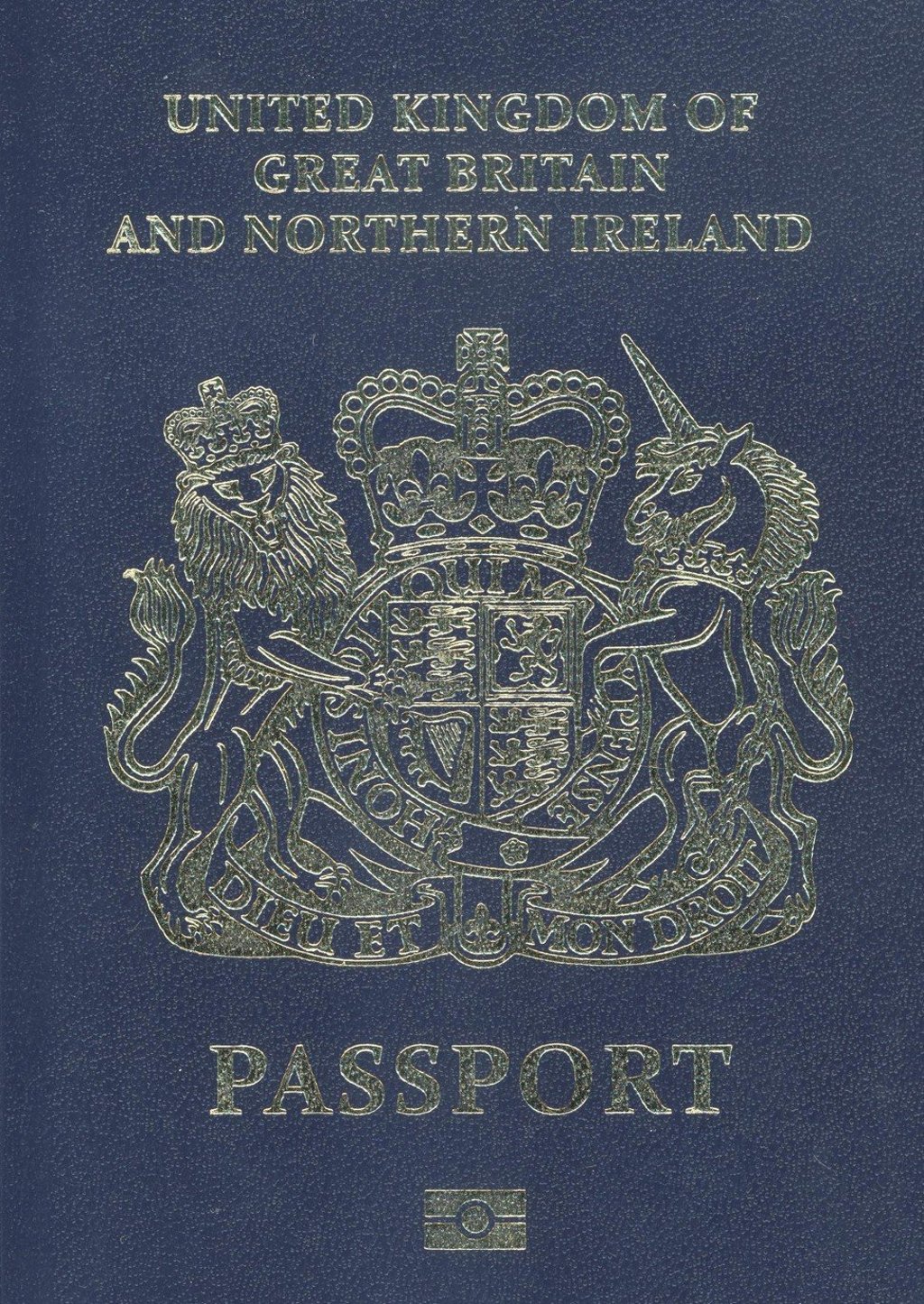 A handout picture released on December 22, 2017 by the UK Passport Office shows the blue cover of a United Kingdom passport. Photo: UK Passport Office via AFP A handout picture released on December 22, 2017 by the UK Passport Office shows the blue cover of a United Kingdom passport. Photo: UK Passport Office via AFP