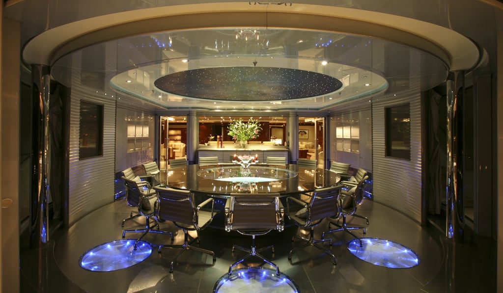 The interiors of the Benetti FB231 Ambrosia. Photo: Handout