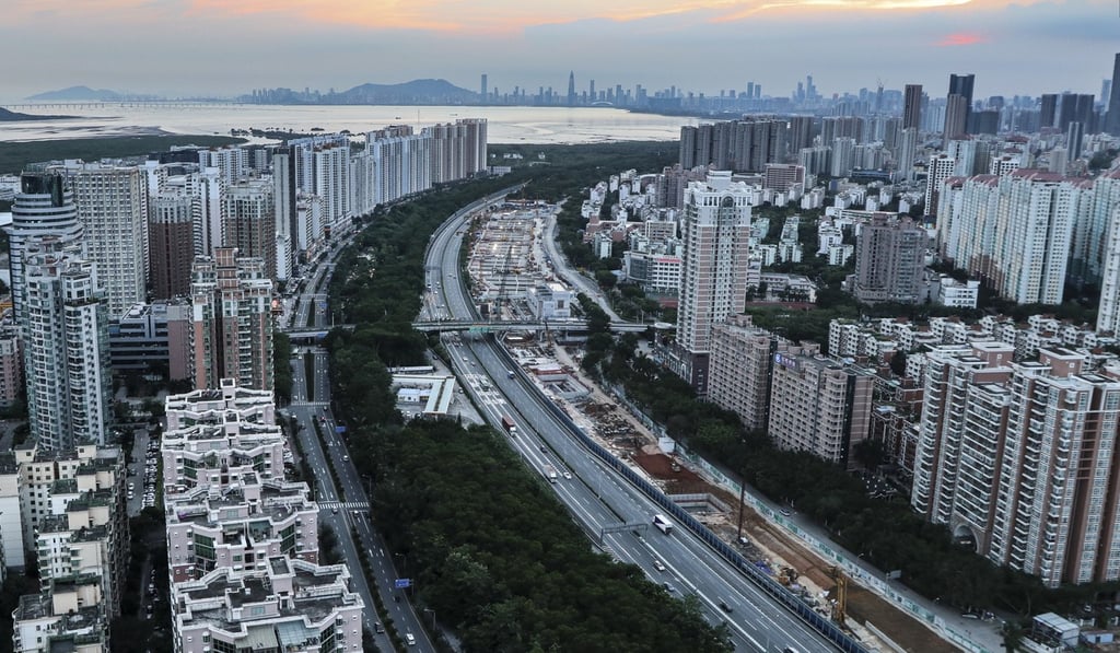 Futian district in Shenzhen. Photo: Roy Issa