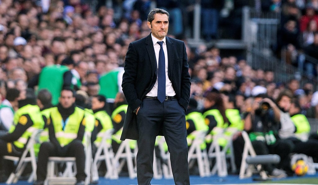 Barcelona's head coach Ernesto Valverde. Photo: EPA Barcelona's head coach Ernesto Valverde. Photo: EPA