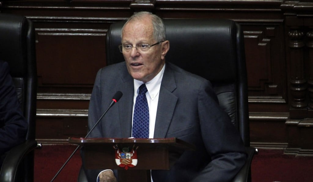 Peruvian President Pablo Kuczynski. Photo: Xinhua Peruvian President Pablo Kuczynski. Photo: Xinhua