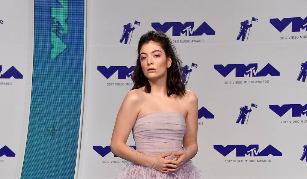 Lorde at the 2017 MTV Video Music Awards. Photo: AFP