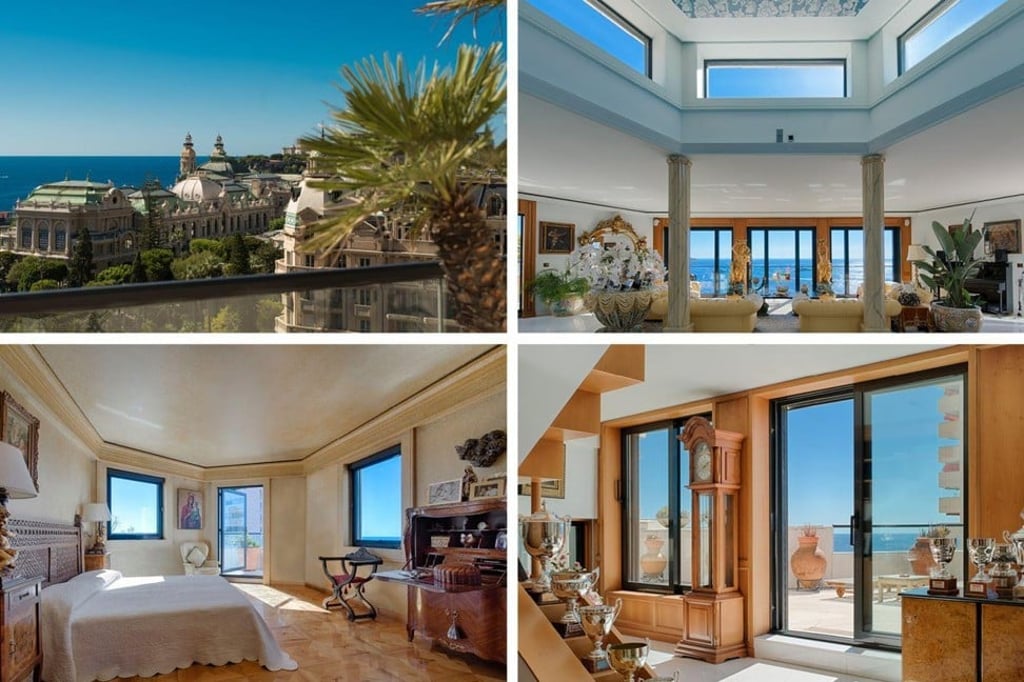 Triplex penthouse in Monaco. Photos: Christie’s International Real Estate