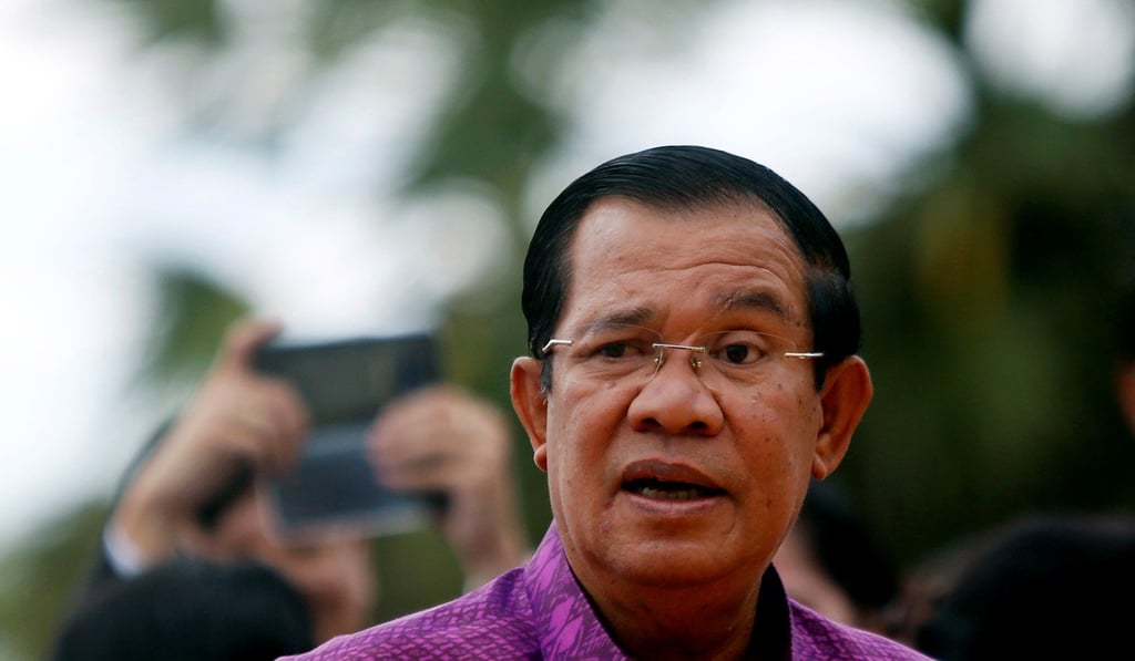 Cambodia’s Prime Minister Hun Sen during a ceremony at Angkor Wat temple on December 2, 2017. Photo: Reuters