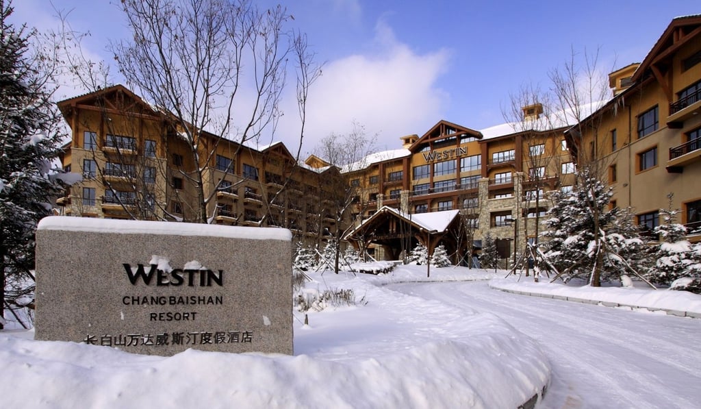One of the hotels at Wanda’s Changbaishan International Resort. Photo: Handout