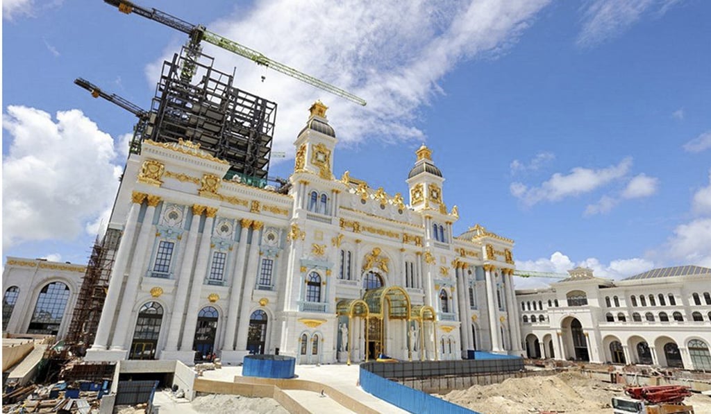 When 45-year-old Chinese construction worker Liu Guoxin arrived in Saipan to help build the Imperial Pacific resort casino development (pictured), he thought it was the start of an American dream. He soon discovered, however, that he was trapped in a nightmare. Photo: Alamy