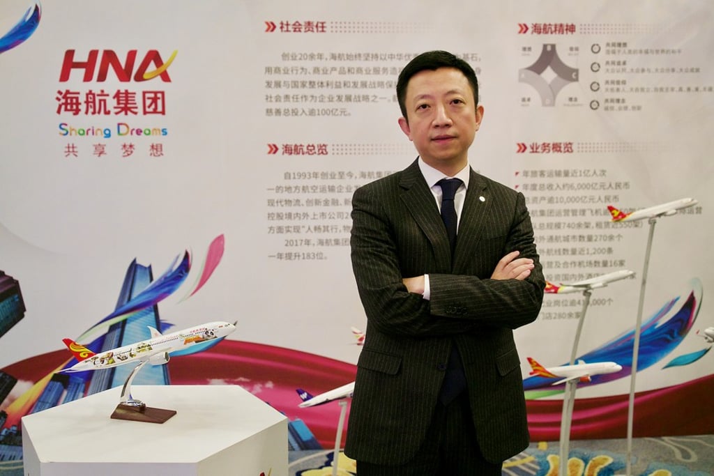Guo Ke, chief executive of HNA Innovation Finance. Photo: SCMP