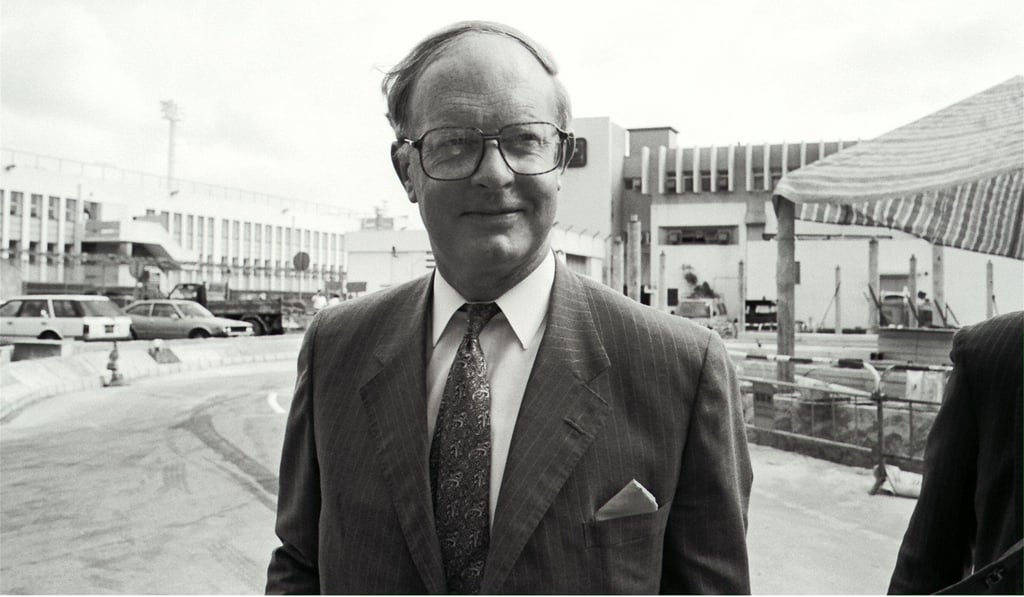 John Coles, then deputy undersecretary in the British Foreign Office, visited Beijing as ‘the prime minister’s personal emissary’ to discuss financing for Hong Kong’s new airport. Photo: SCMP Archive