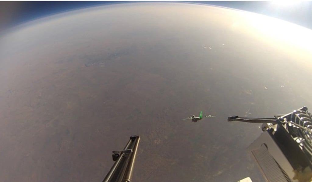 China launches a drone into near space at an altitude of 25km. Photo: Yang Yanchu