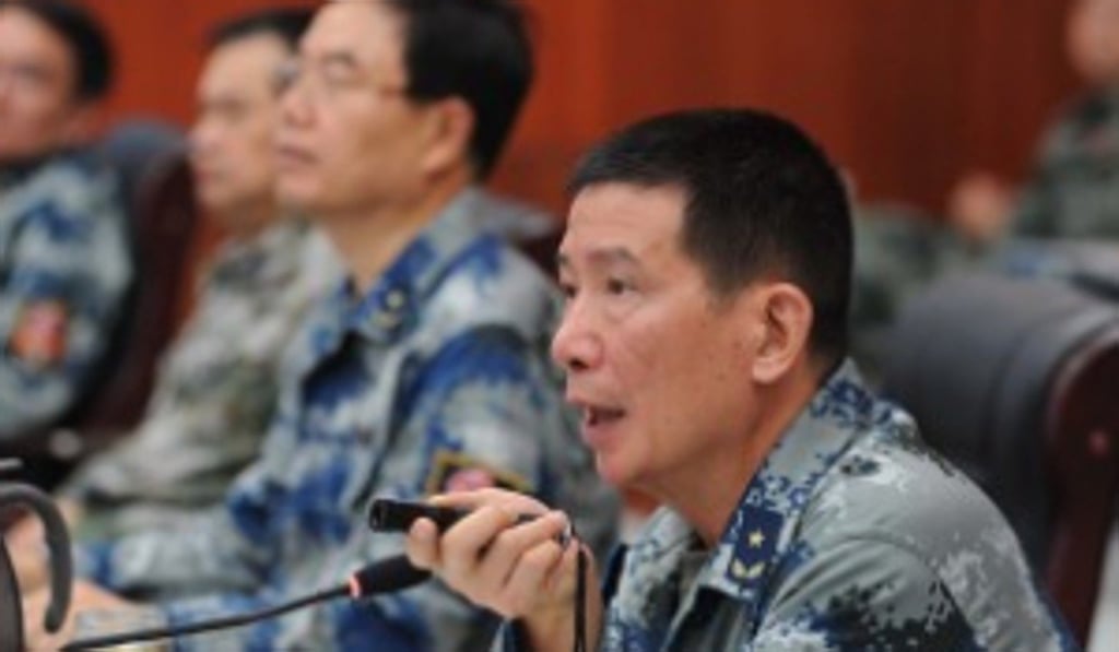 PLA Air Force Lieutenant General Xu Anxiang is specialist in the South China Sea. Photo: Handout