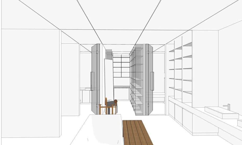 A rendering of the Smart Beauty Box.
