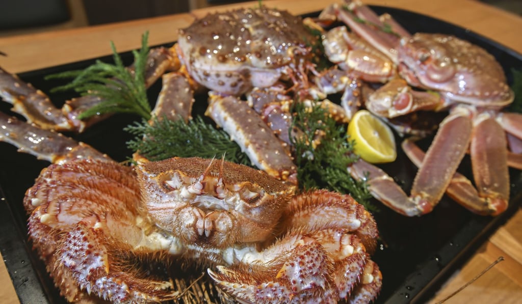 Hairy crab at Kani Kei. Photo: David Wong