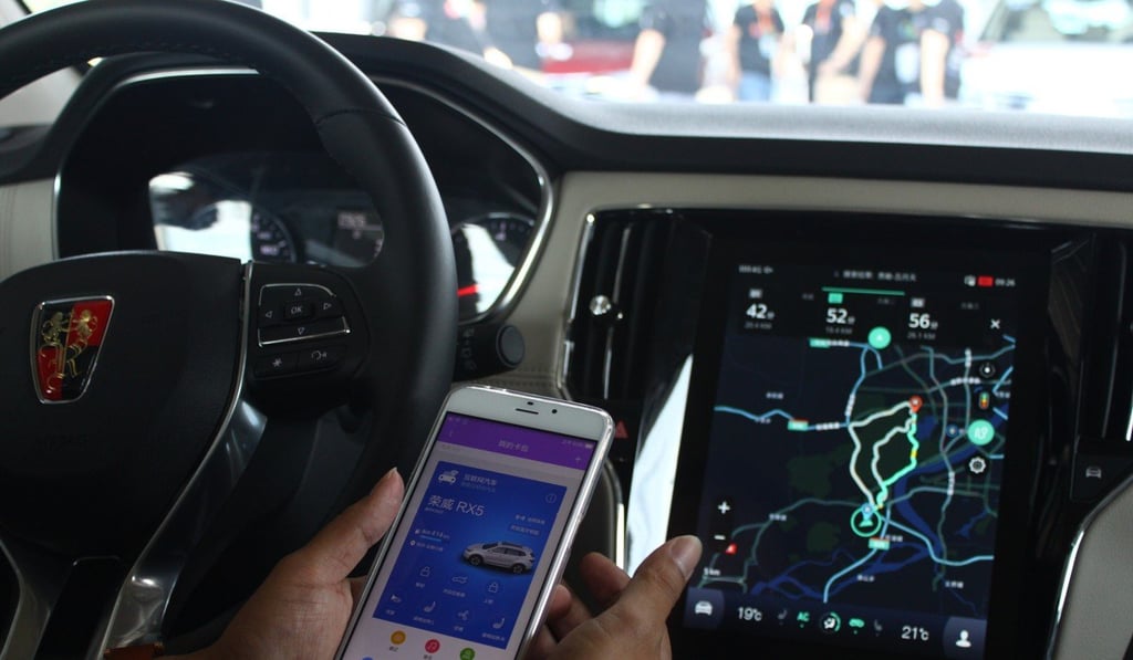 Alibaba kick-started its connected-cars business in 2016 with an internet-connected car with China’s biggest automaker, SAIC Motor. Photo: SCMP