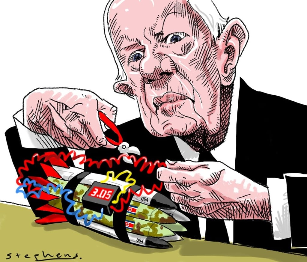 The top priority at the moment should be to prevent nuclear conflict. Only after dialogue is opened and tensions are reduced can potential agreements be reached. Illustration: Craig Stephens