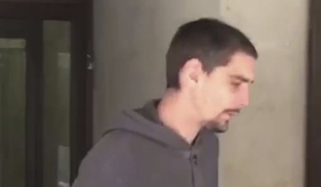 Chris Parker (seen on September 12 last year) was hailed as a hero after boasting about trying to save victims of the blast, which killed 22 people. However, he has now admitted to stealing from a woman as her 14-year-old granddaughter died nearby. File photo: PA via AP