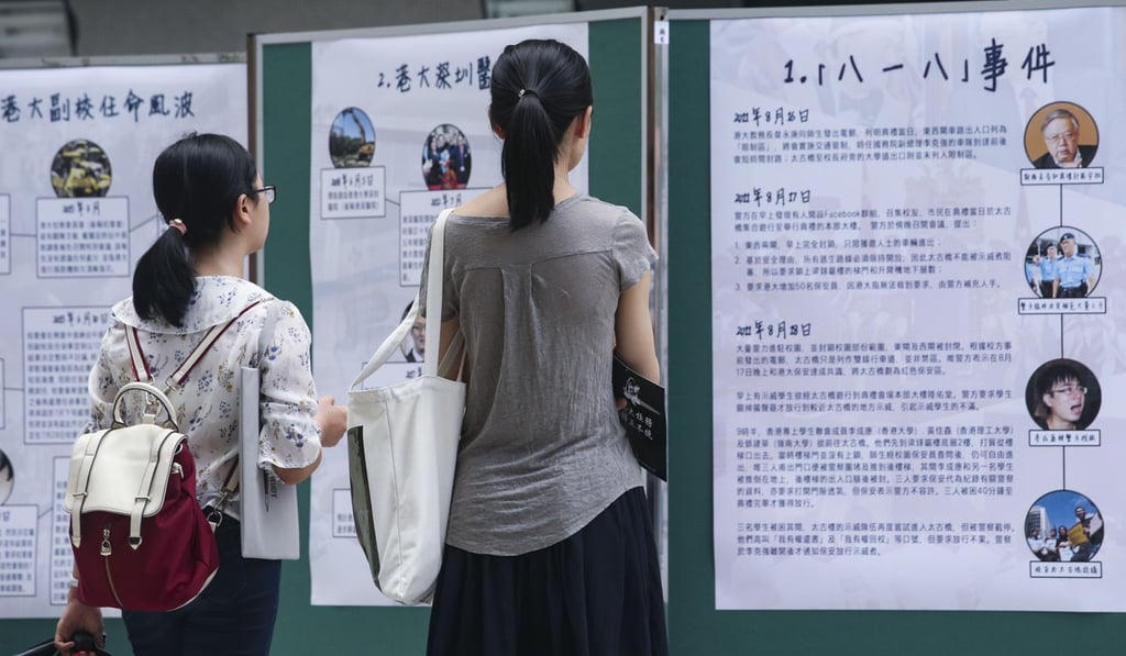 Posters showing