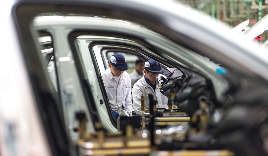 A Honda factory in Wuhan, in China's Hubei Province. The country’s manufacturing output in December grew at its fastest pace since August. Photo: AFP