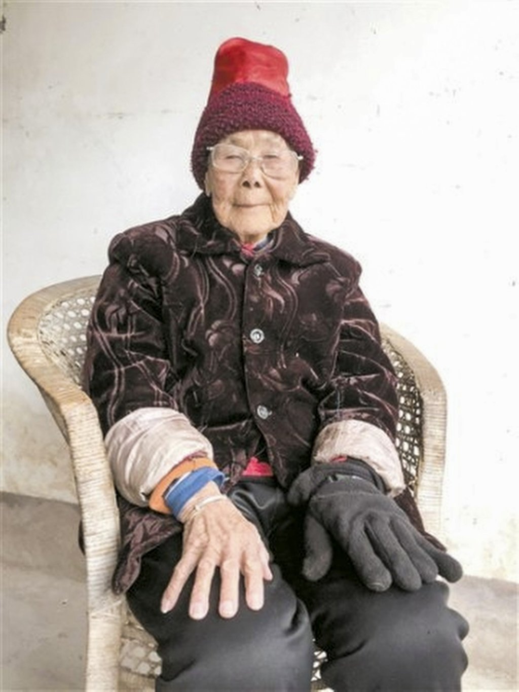 Weng Qimei first started trying to trace her lost family members in the 1960s. Photo: New.qq.com