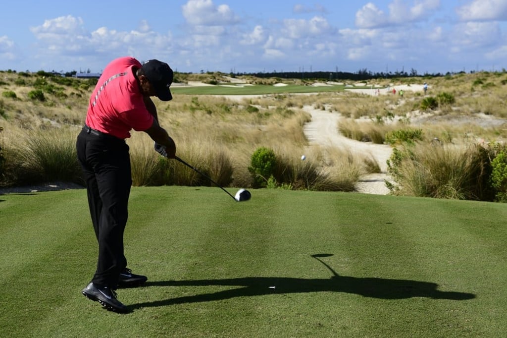 Tiger Woods looked in good form and health on his return at the Hero World Challenge. Photo: AP