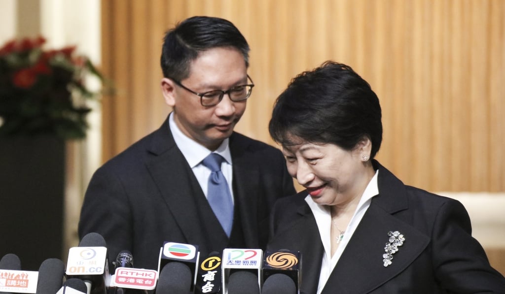 Teresa Cheng will be Hong Kong’s fourth secretary for justice. Photo: Felix Wong