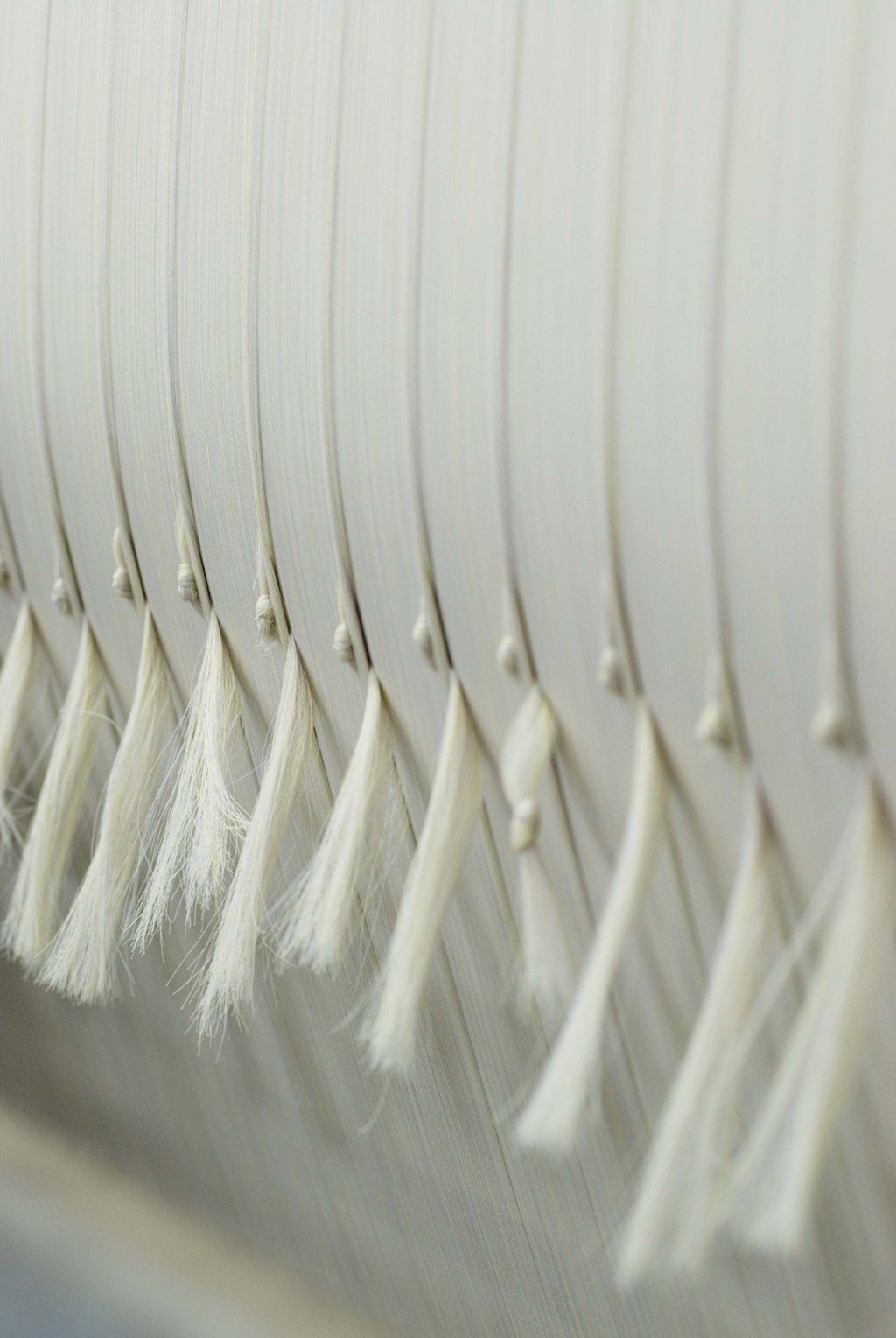 Silk of top quality is weaved together. Photo: Vincent Leroux Silk of top quality is weaved together. Photo: Vincent Leroux