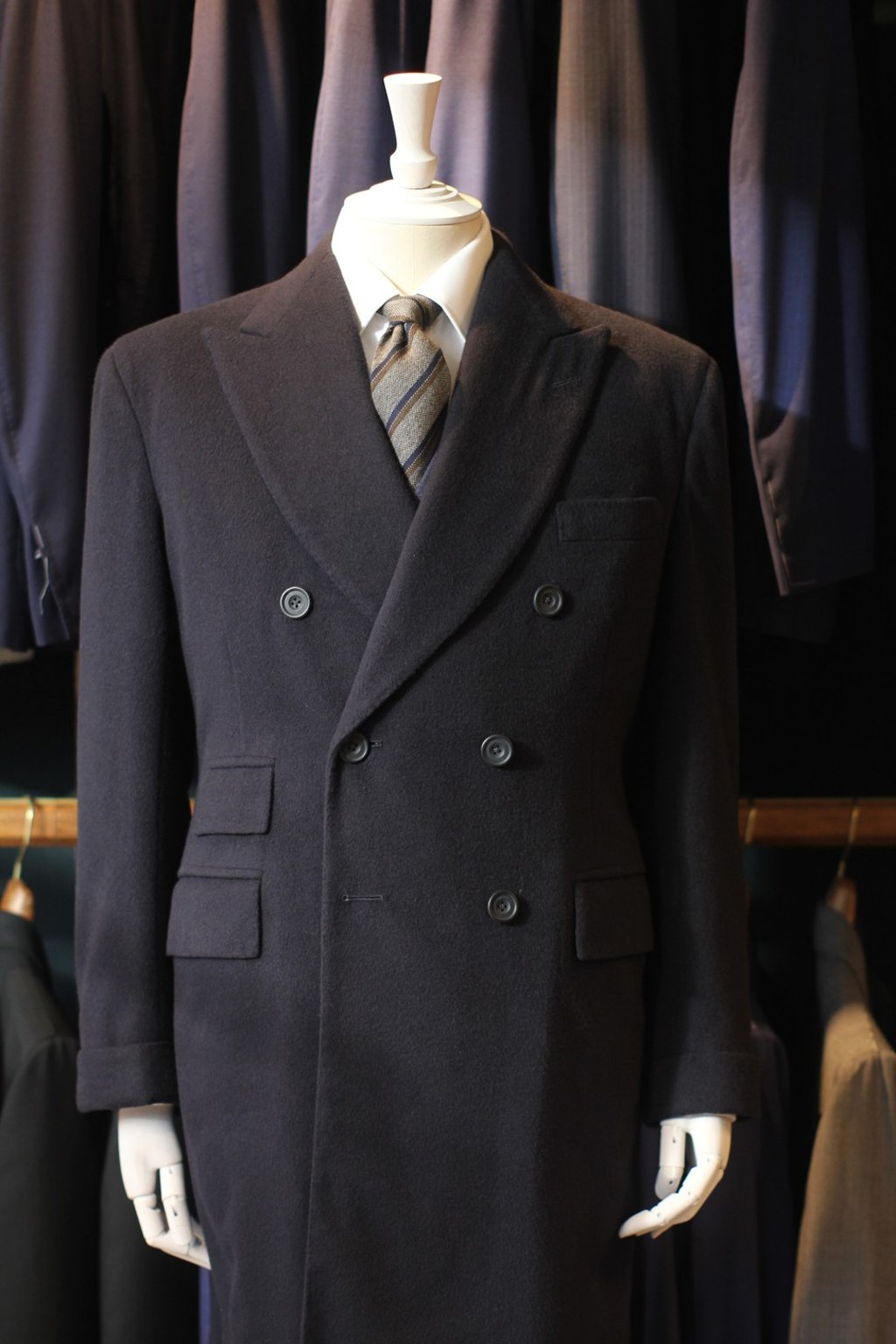 Overcoats are a must-have for men.