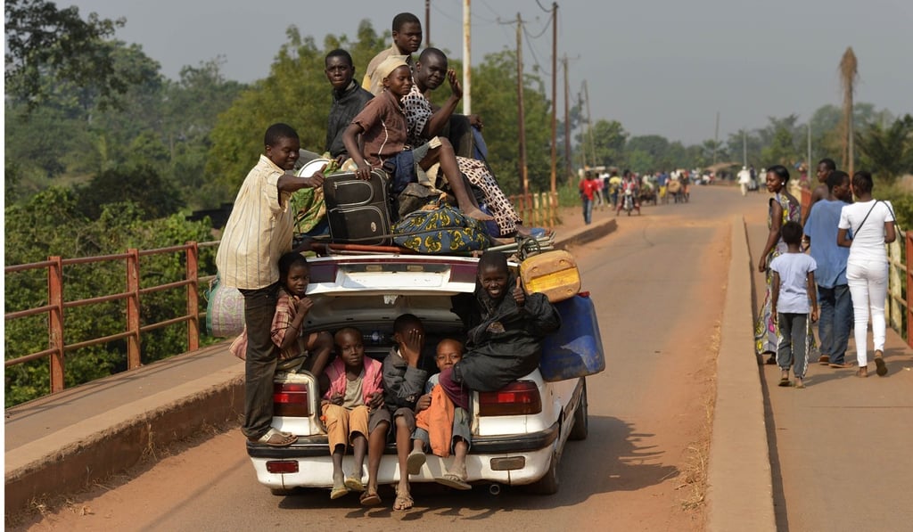 There is an extreme security risk in visiting the Central African Republic. Photo: AFP