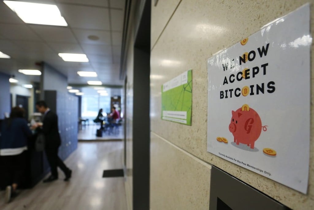 Garage Society, a co-working space in Central, said it’s seen half a dozen transactions since it began accepting bitcoin last year. Photo: SCMP / Dickson Lee