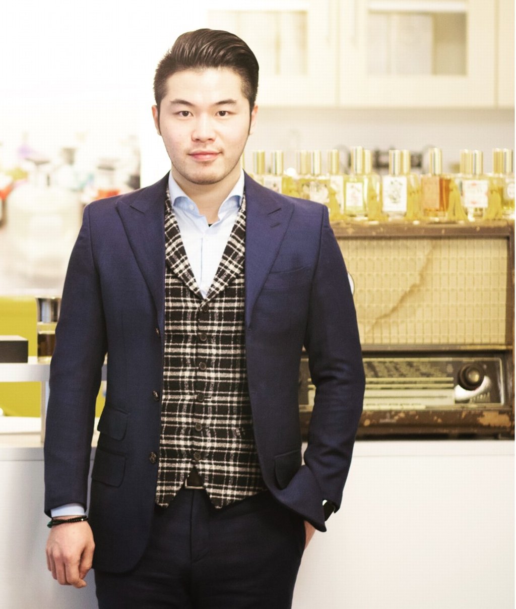 Cai Xinxin stocks more than 15 independent perfume brands in his Minorité boutique in Shanghai. Cai Xinxin stocks more than 15 independent perfume brands in his Minorité boutique in Shanghai.