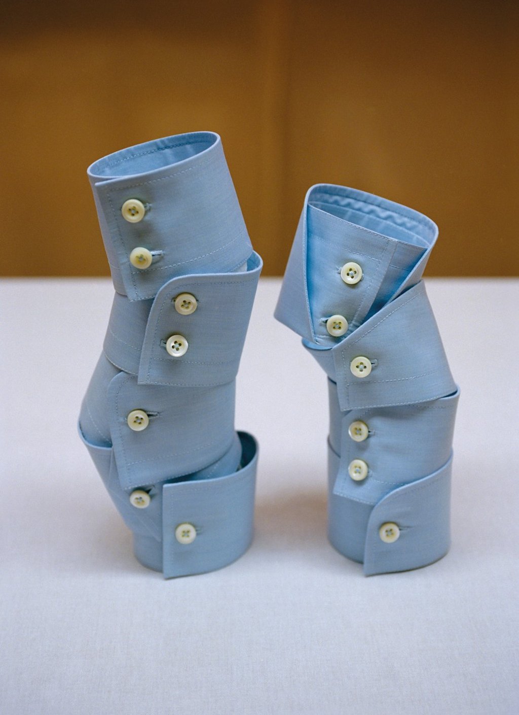 Bespoke shirt cuffs from Hermès.