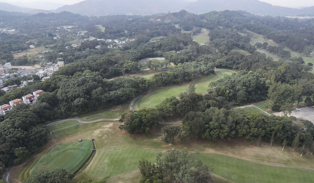 An aerial view of the Hong Kong Golf Club in Fanling. Photo: K. Y. Cheng