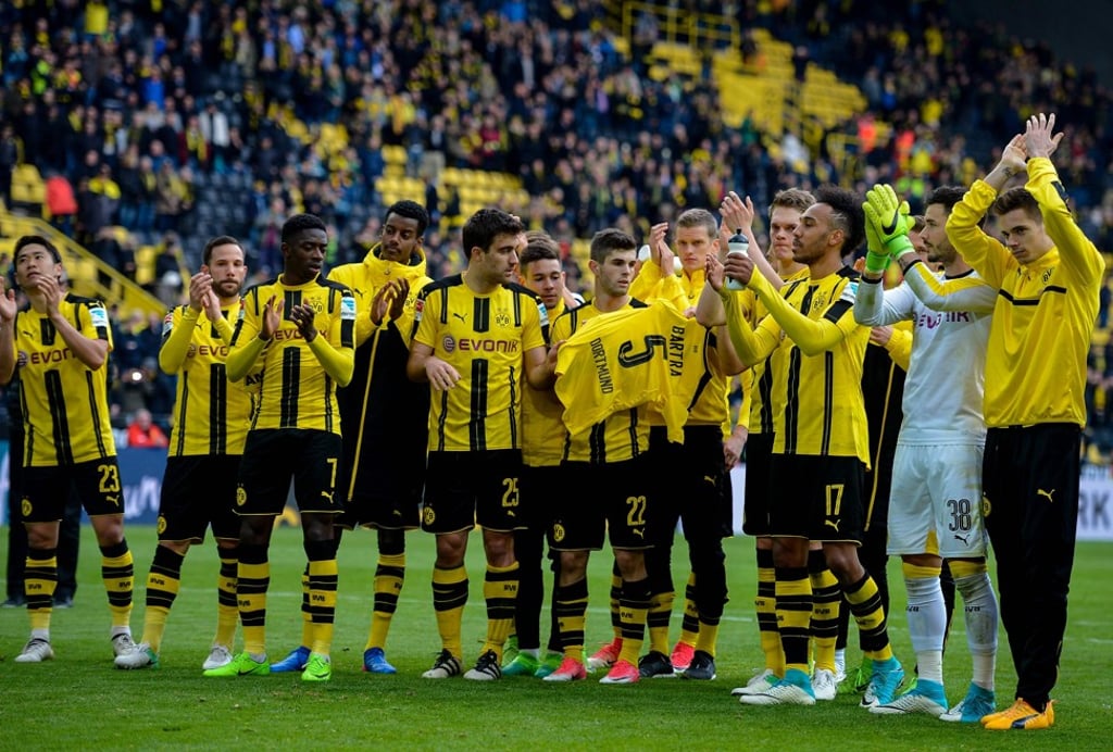 Will the sprinter one day play in the famous yellow of Dortmund? Photo: AFP