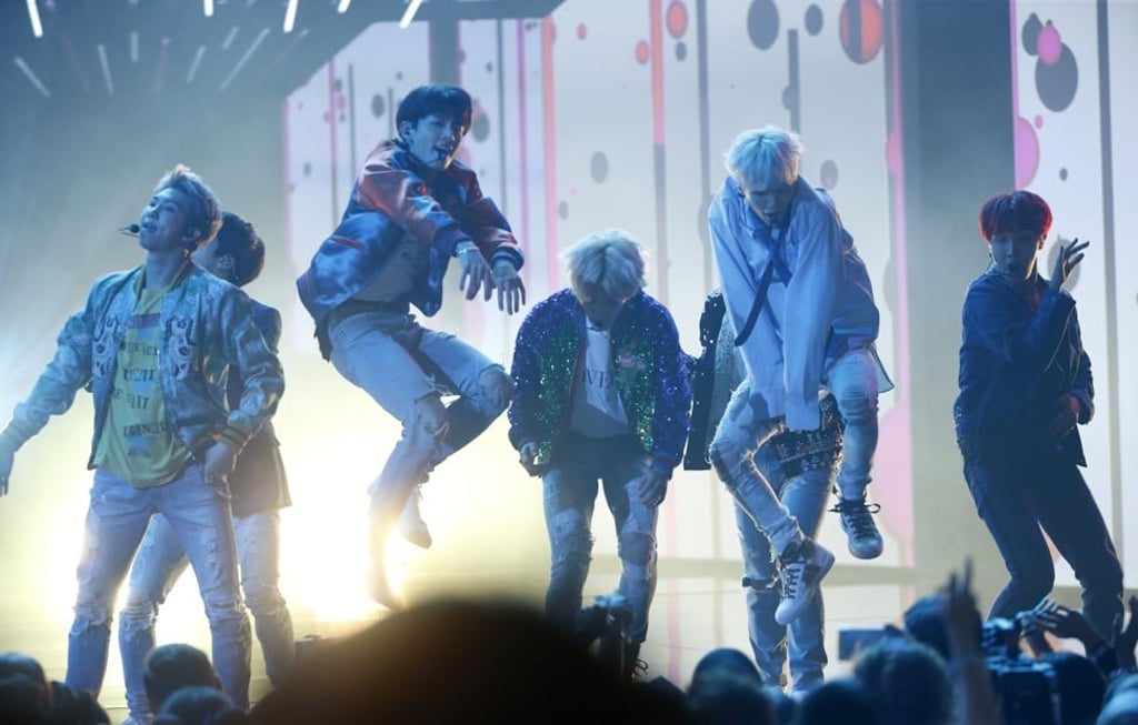 BTS is the first K-pop group to perform at the American Music Awards. Photo: Reuters