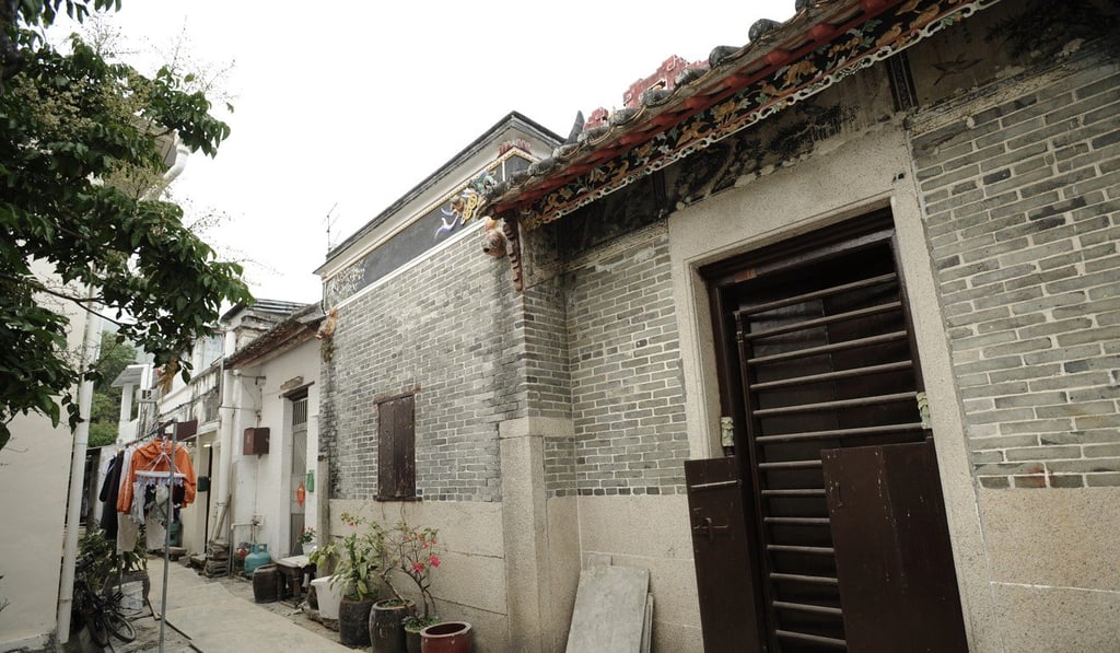 Historical buildings in Wong Chuk Hang San Wai. Photo: Warton Li