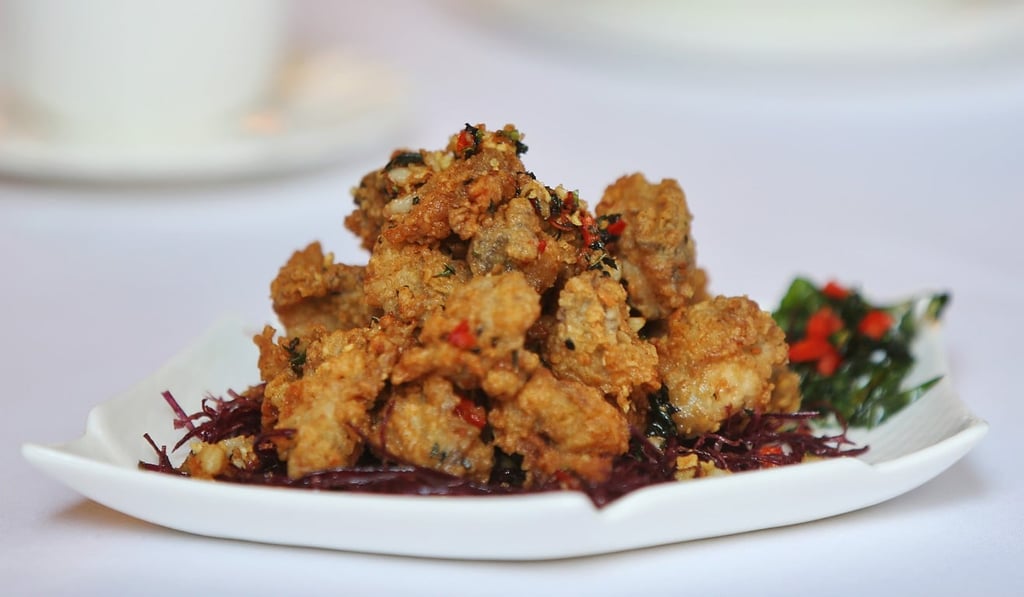 Deep-fried crispy baby oysters in Taiwanese style. Photo: Xiaomei Chen