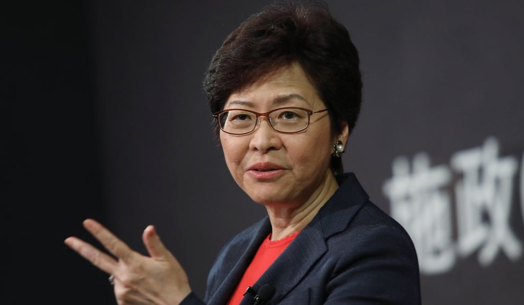 Chief Executive Carrie Lam Cheng Yuet-ngor has pledged to make the housing issue a priority. Photo: Sam Tsang