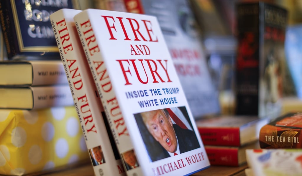Michael Wolff's book 'Fire and Fury' proves once again the Trump brand sells. Photo: EPA