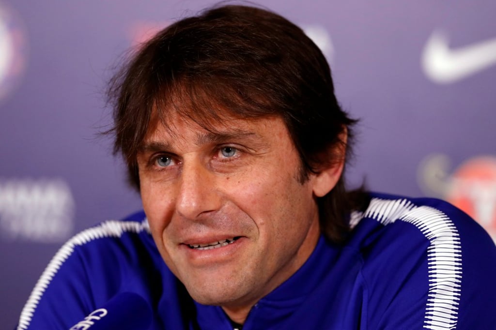 Chelsea manager Antonio Conte speaks at a press conference ahead of the League Cup semi-final first leg against Arsenal. Photo: Reuters